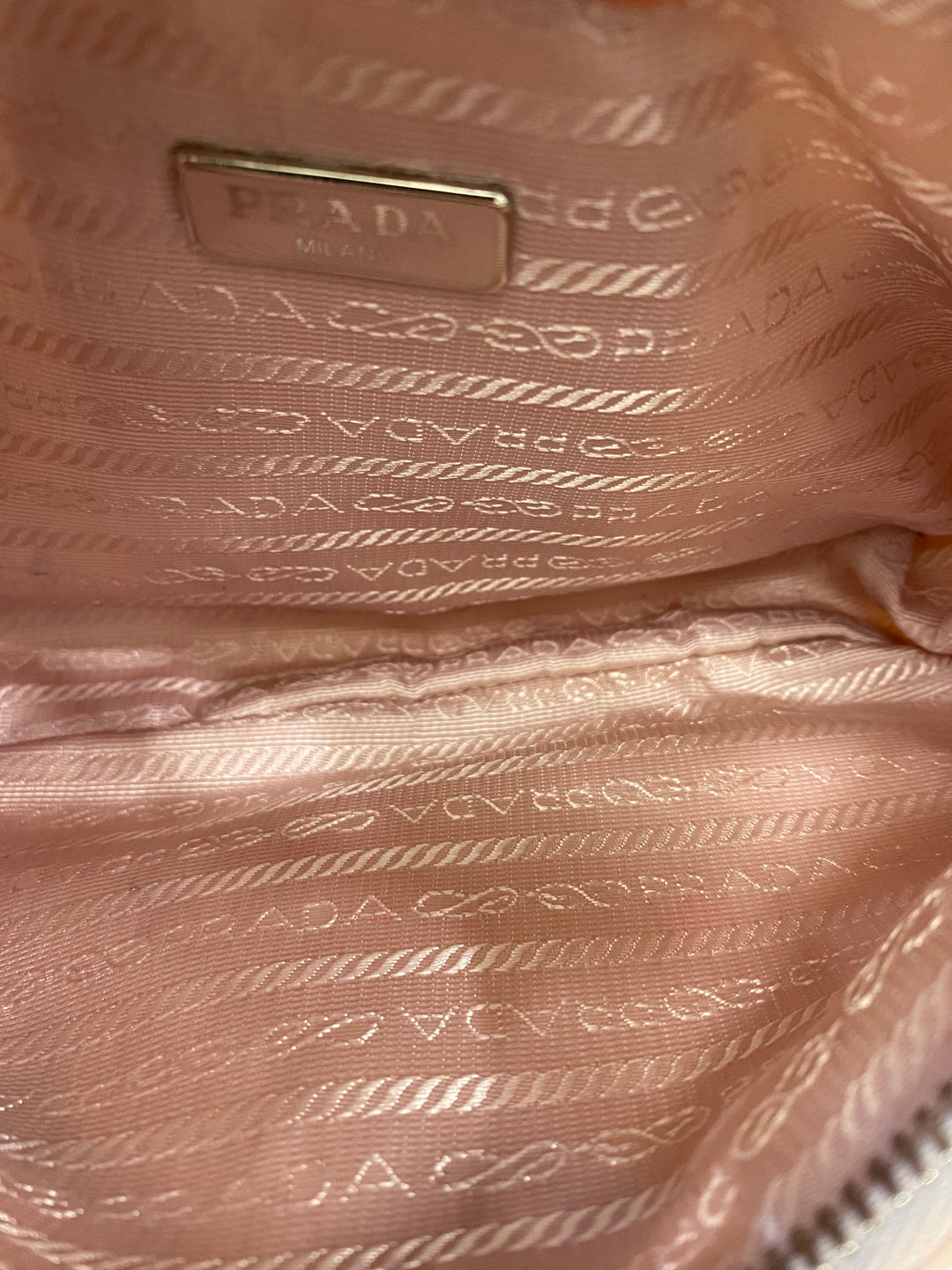 PRADA RE-EDITION 2005 ALABSTER NYLON CROSSBODY BAG