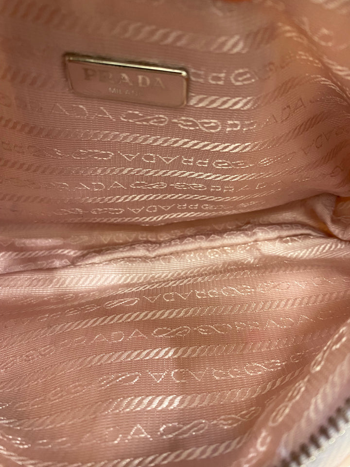 PRADA RE-EDITION 2005 ALABSTER NYLON CROSSBODY BAG