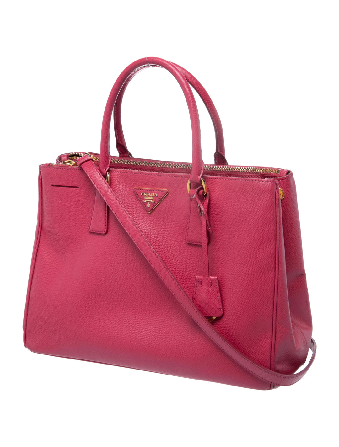 PRADA GALLERIA MEDIUM SAFFIANO LEATHER TOTE BAG