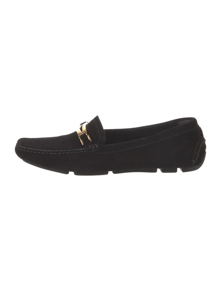 PRADA SUEDE DRIVER LOAFERS