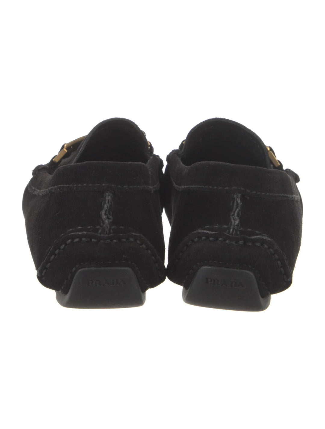 PRADA SUEDE DRIVER LOAFERS