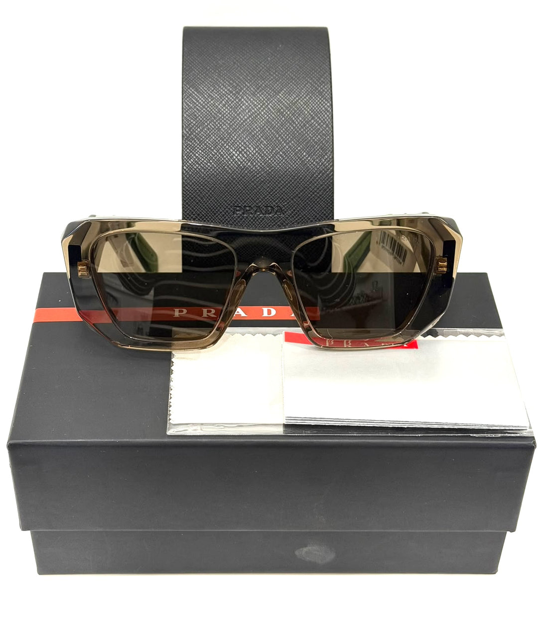 PRADA SPR B18 TERRA SQUARE SUNGLASSES