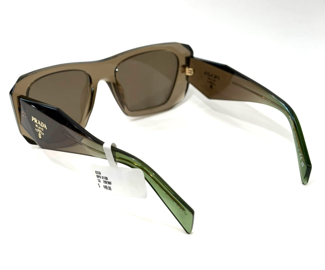 PRADA SPR B18 TERRA SQUARE SUNGLASSES
