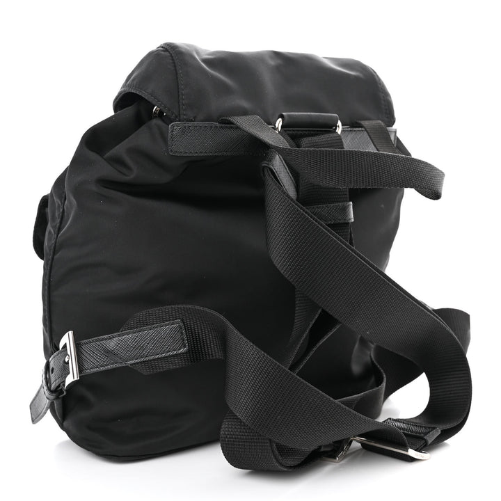 PRADA TESSUTO NYLON SAFFIANO SMALL BACKPACK