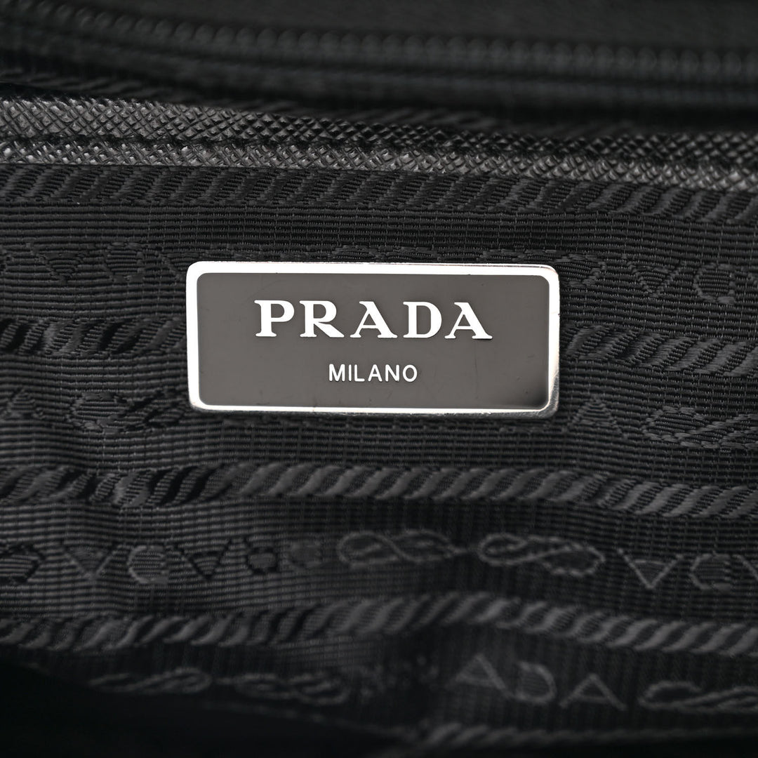 PRADA TESSUTO NYLON SAFFIANO SMALL BACKPACK