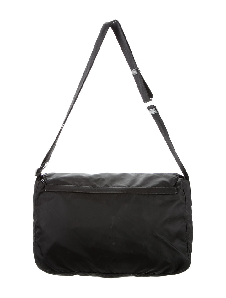 PRADA TESSUTO NYLON SAFFIANO VELA MESSAGER BAG
