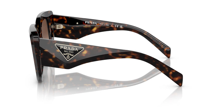 PRADA TORTOISE SQUARE SUNGLASSES PR14ZS