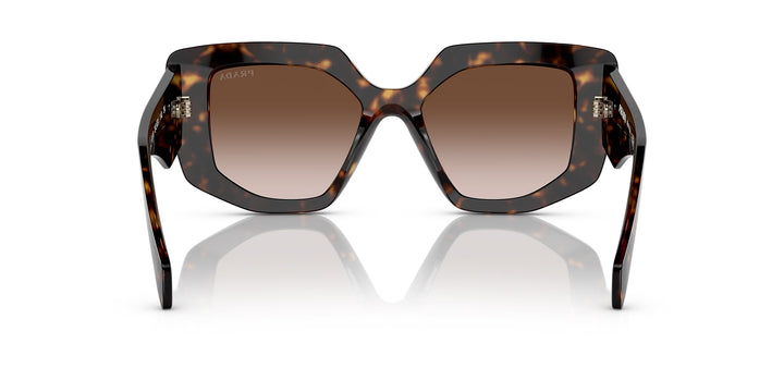 PRADA TORTOISE SQUARE SUNGLASSES PR14ZS