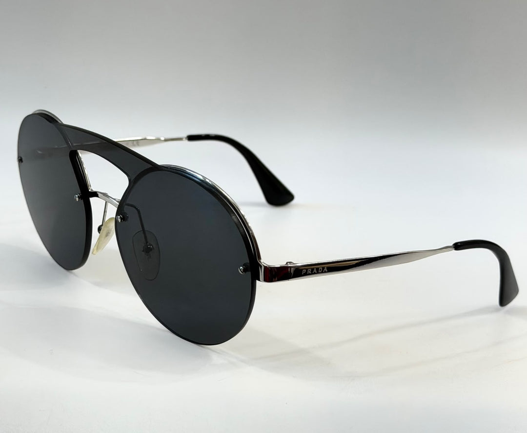 PRADA 65T CINEMA ROUND SUNGLASSES