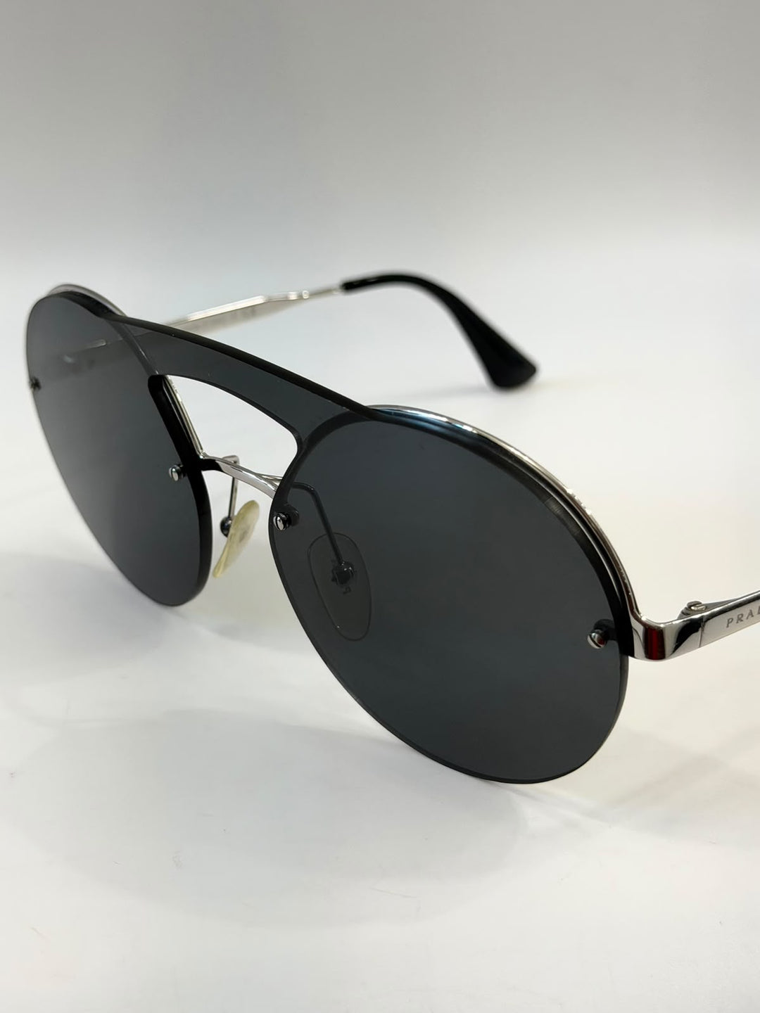 PRADA 65T CINEMA ROUND SUNGLASSES