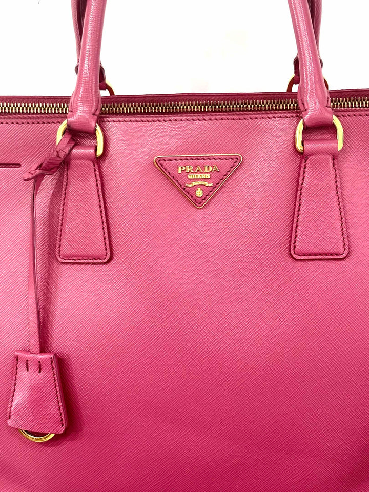 PRADA GALLERIA MEDIUM SAFFIANO LEATHER TOTE BAG