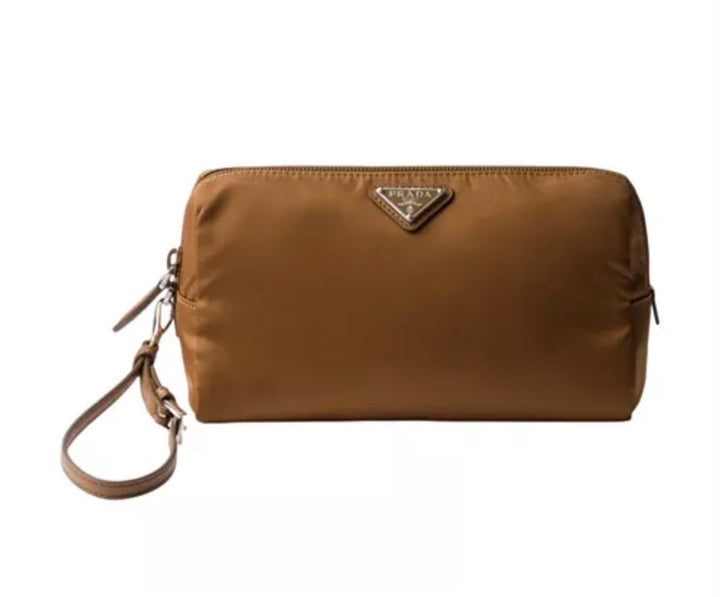 PRADA MEDIUM RE-NYLON ZIPPY POUCH WRISTLET