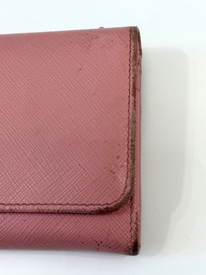 PRADA SAFFIANO LEATHER CONTINENTAL WALLET