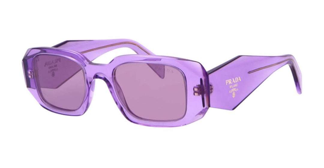 PRADA PR 17WA SYMBOLE RECTANGLE FRAME SUNGLASSES