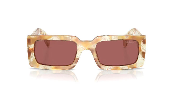 PRADA PR A07S RECTANGULAR SUNGLASSES