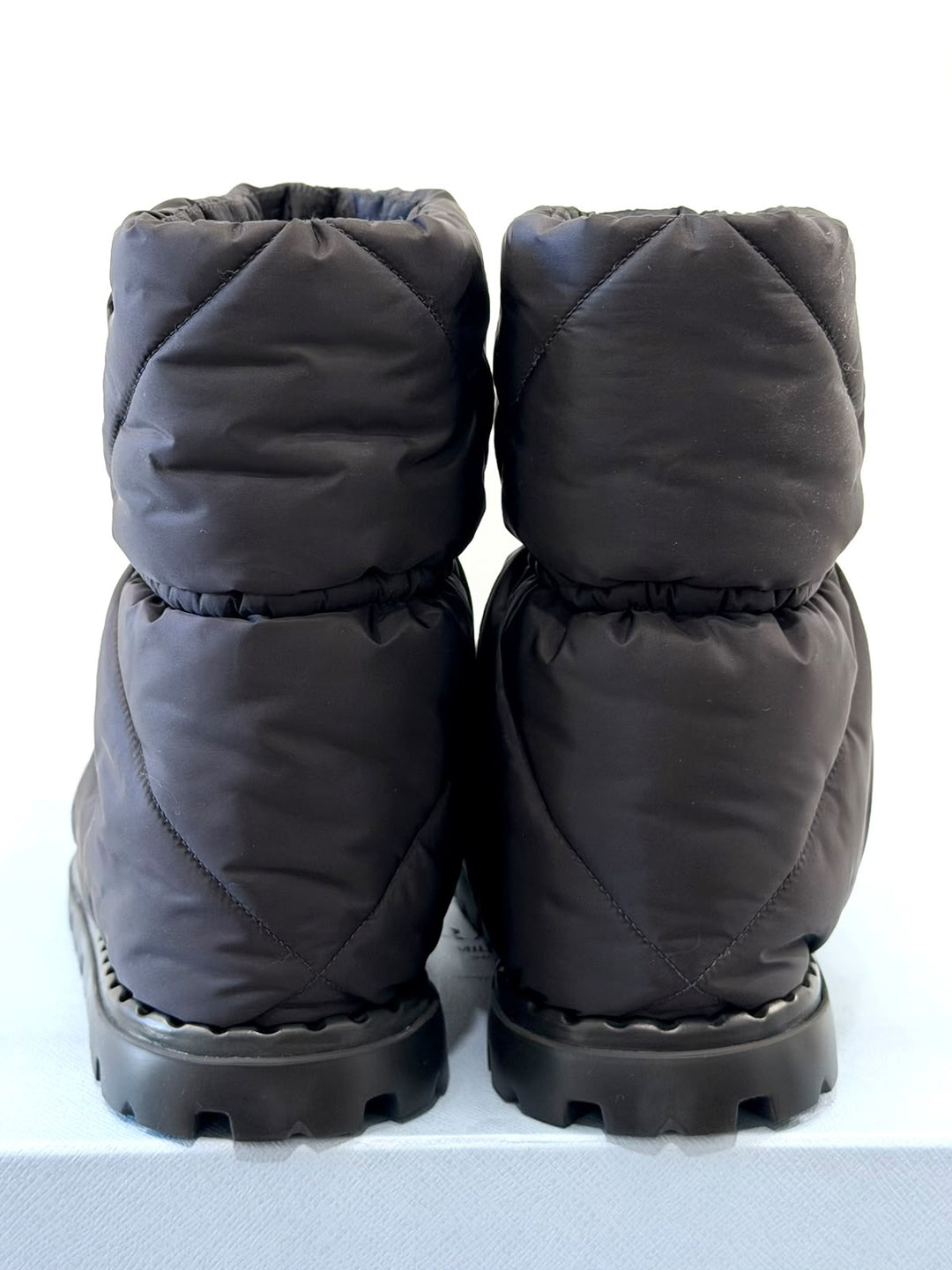 PRADA RE-NYLON PIUMA PADDED BOOTS