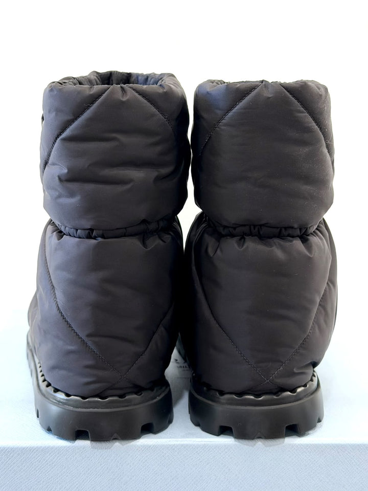 PRADA RE-NYLON PIUMA PADDED BOOTS