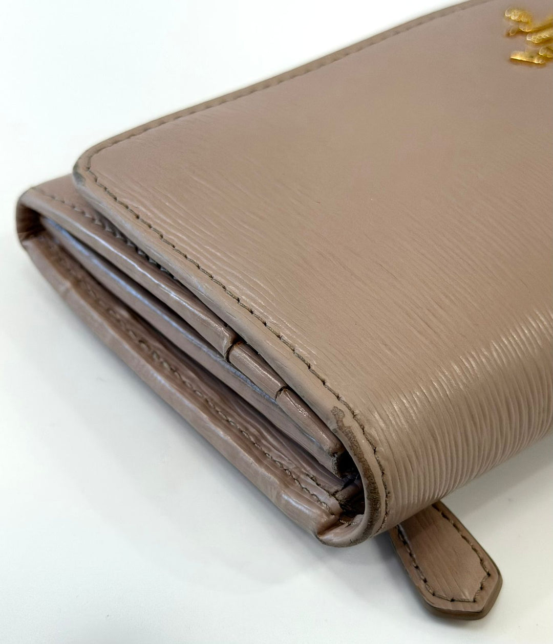 PRADA SAFFIANO BIFOLD CONTINTENTAL FLAP WALLET