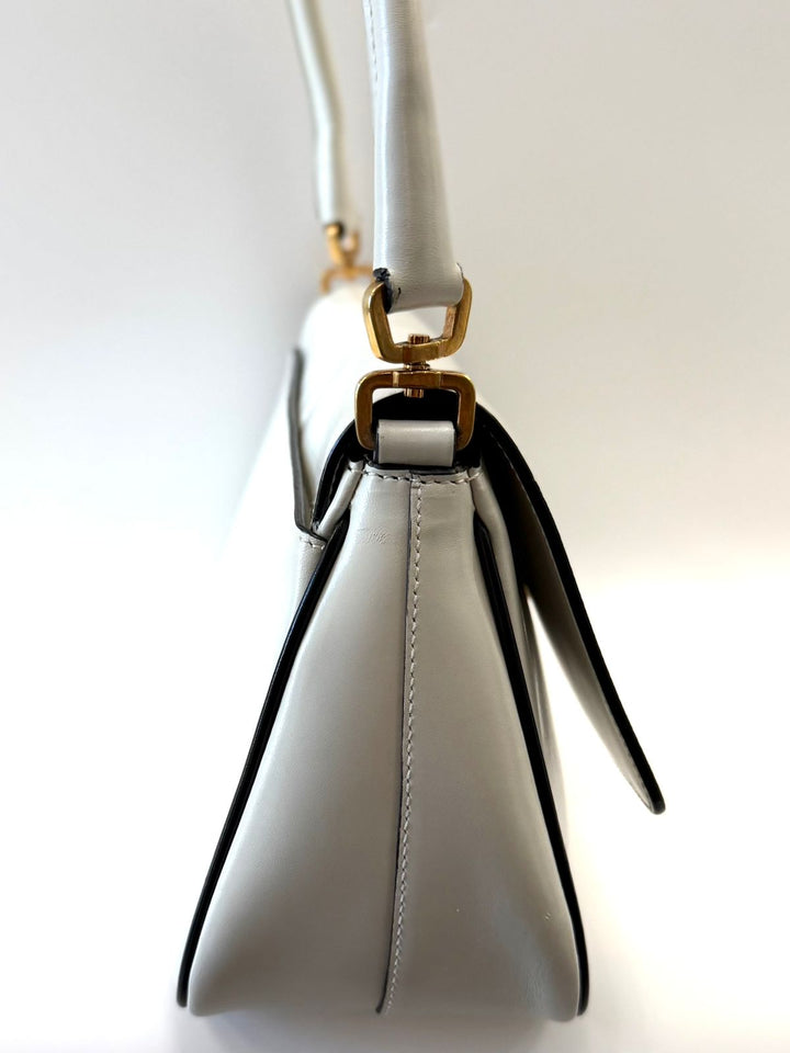 PRADA VITELLO GYM CALFSKIN LEATHER VINTAGE SHOULDER BAG
