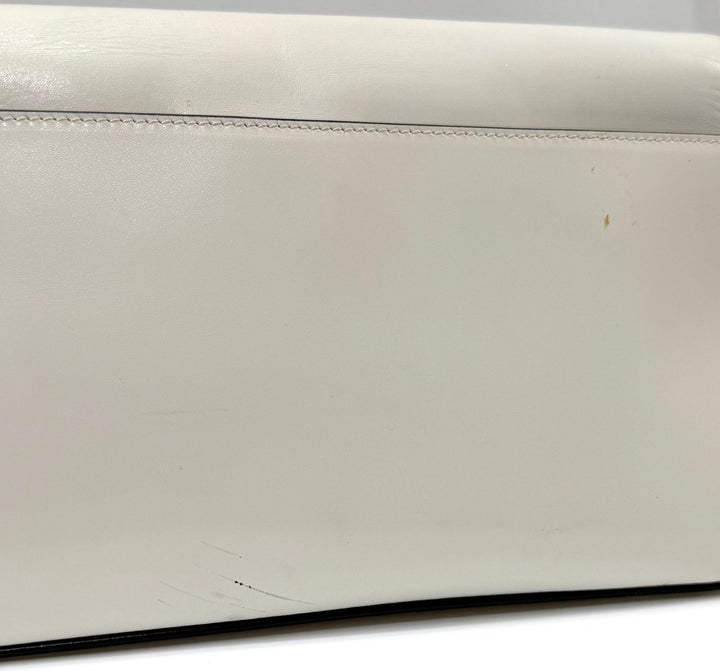 PRADA VITELLO GYM CALFSKIN LEATHER VINTAGE SHOULDER BAG