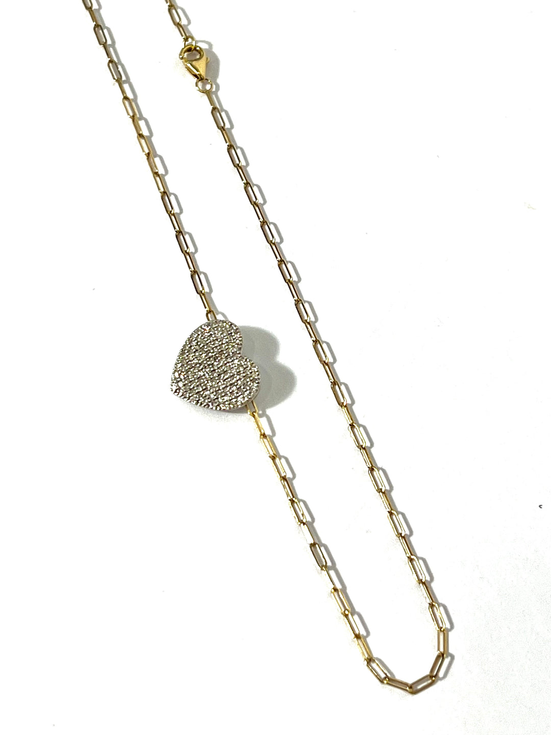 PHILLIPS HOUSE MINI INFINITY DIAMOND HEART NECKLACE
