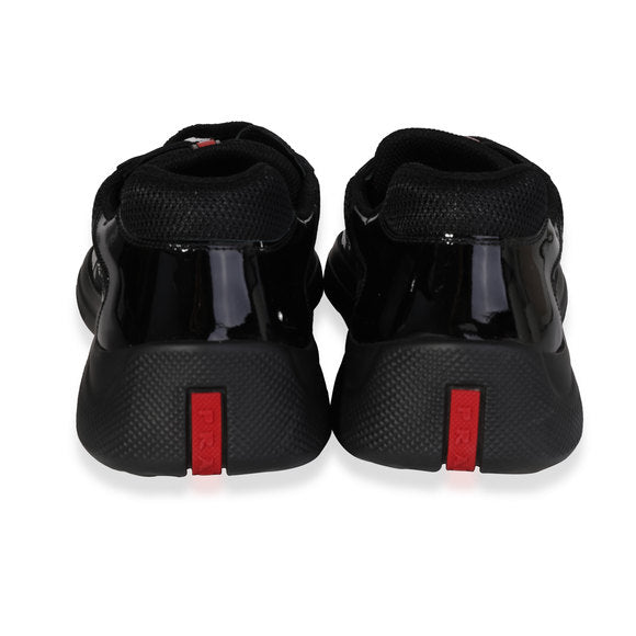 PRADA AMERICAS CUP PATENT MESH TRAINERS