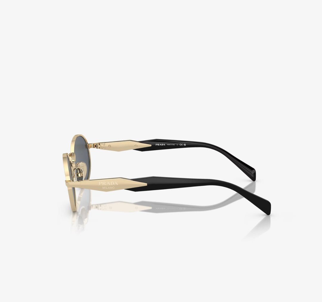 PRADA PR65ZS OVAL METAL FRAME SUNGLASSES