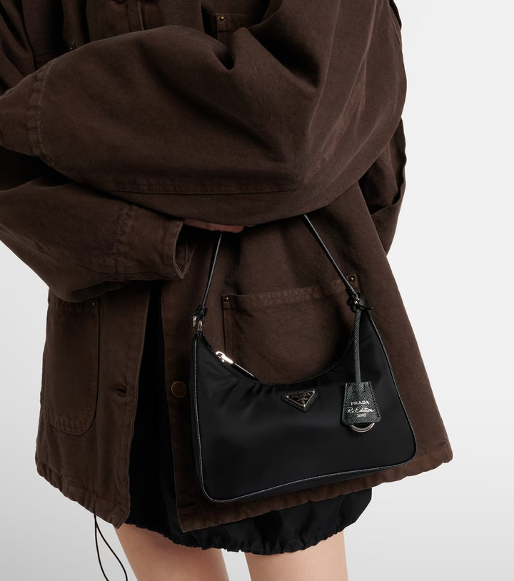 PRADA RE-EDITION 2005 TESSUTO NYLON MINI SHOULDER BAG