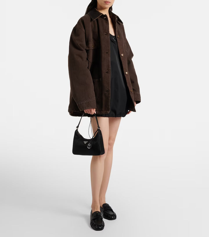 PRADA RE-EDITION 2005 TESSUTO NYLON MINI SHOULDER BAG