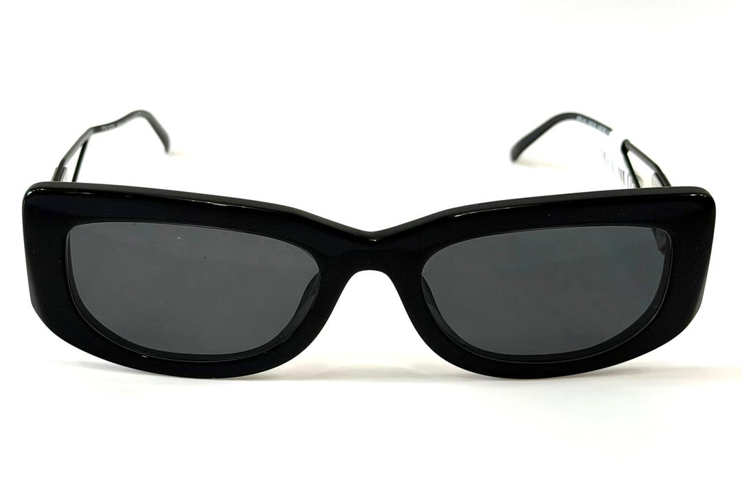 PRADA PR14YS RECTANGLE TRIANGLE LOGO SUNGLASSES