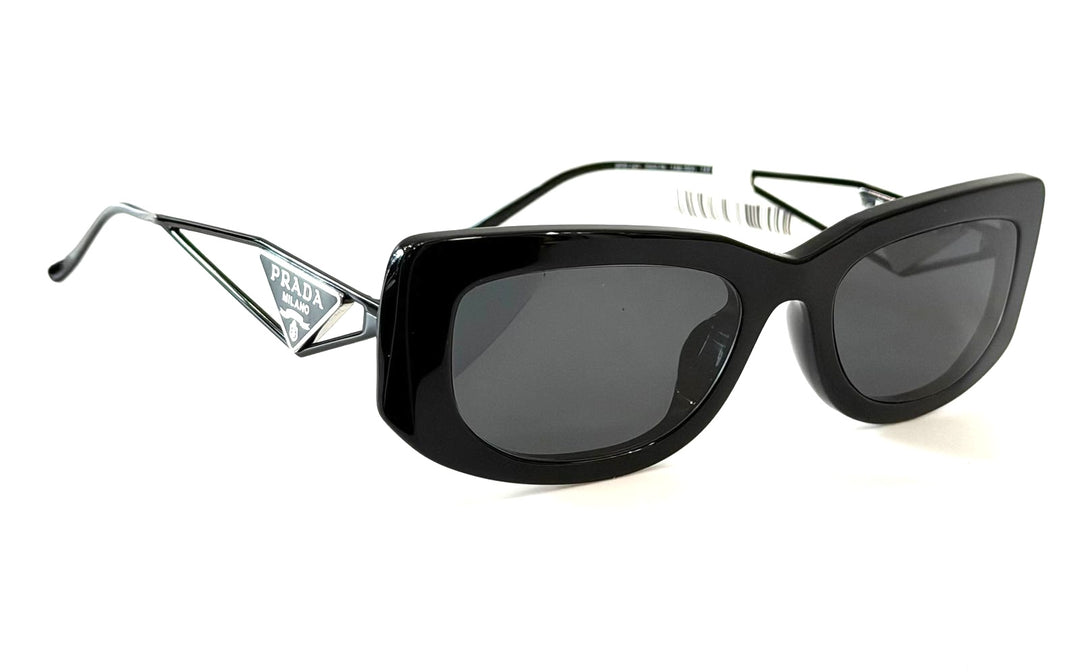 PRADA PR14YS RECTANGLE TRIANGLE LOGO SUNGLASSES