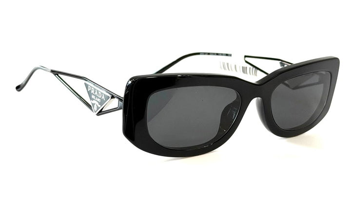 PRADA PR14YS RECTANGLE TRIANGLE LOGO SUNGLASSES