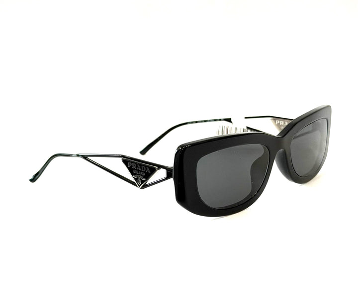 PRADA PR14YS RECTANGLE TRIANGLE LOGO SUNGLASSES