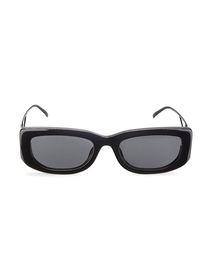 PRADA PR14YS RECTANGLE TRIANGLE LOGO SUNGLASSES