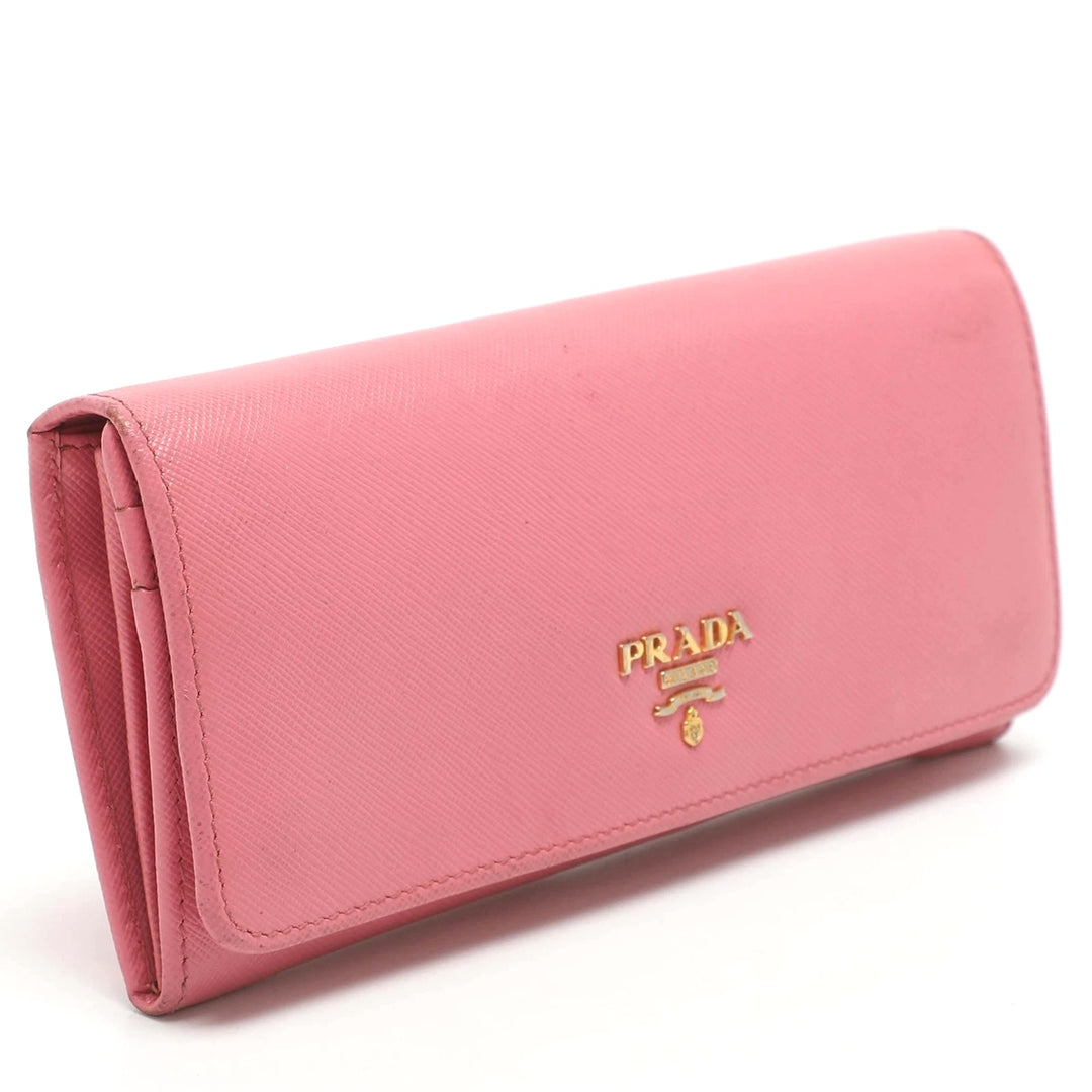 PRADA SAFFIANO LEATHER CONTINENTAL WALLET