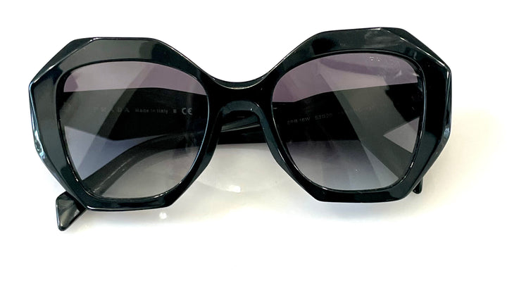 PRADA OVERSIZE OCTAGONAL FRAME SUNGLASSES