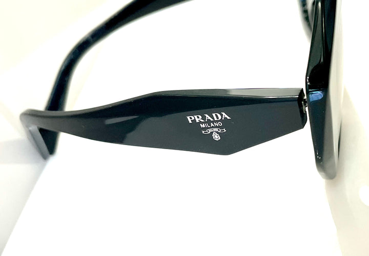 PRADA OVERSIZE OCTAGONAL FRAME SUNGLASSES