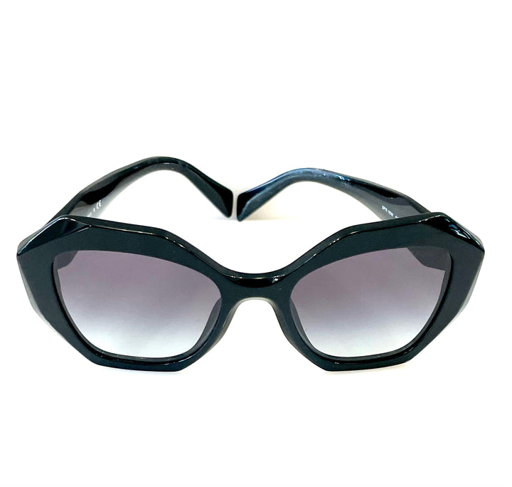 PRADA OVERSIZE OCTAGONAL FRAME SUNGLASSES
