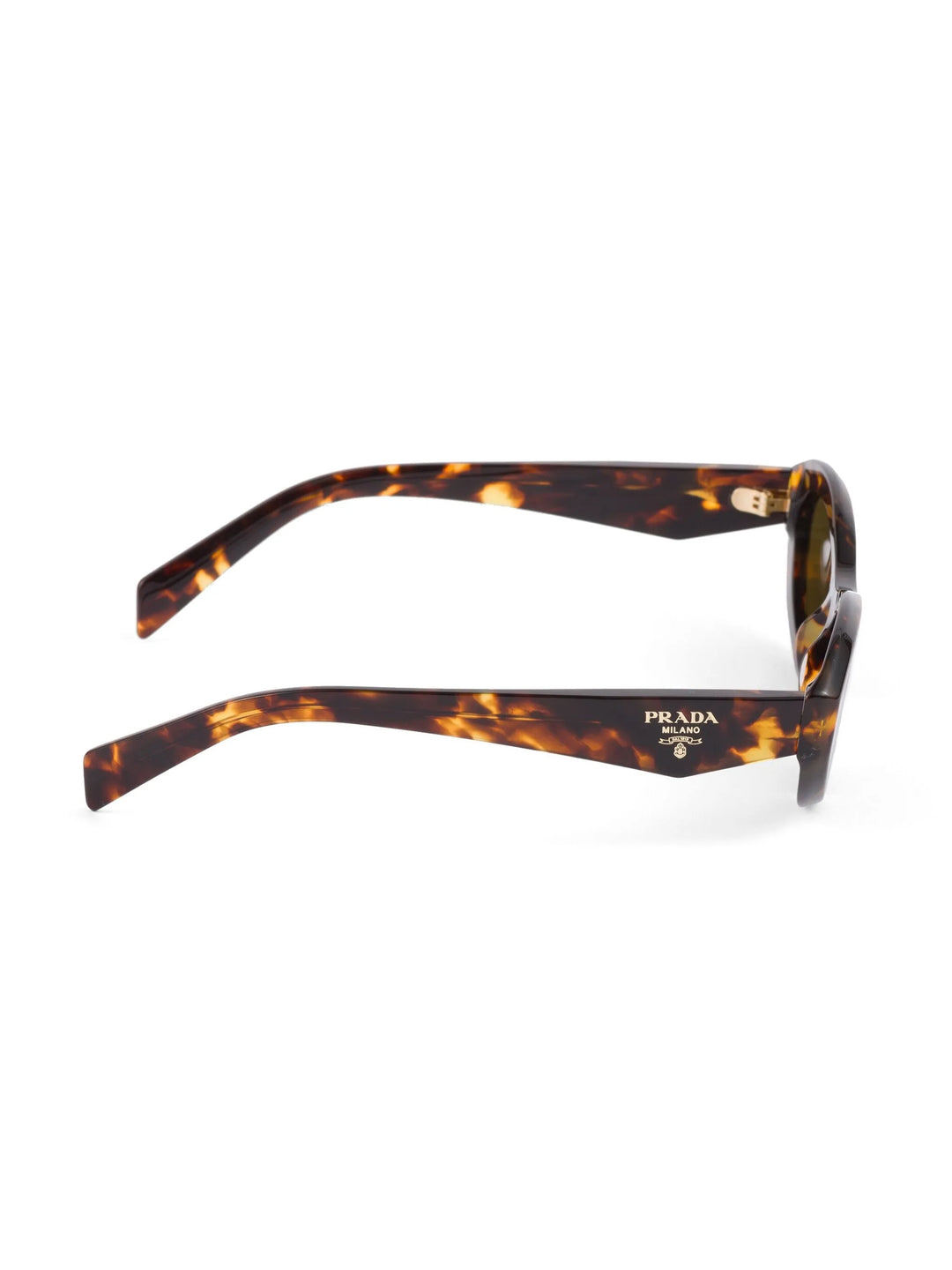 PRADA SYMBOLE OVAL FRAME SUNGLASSES