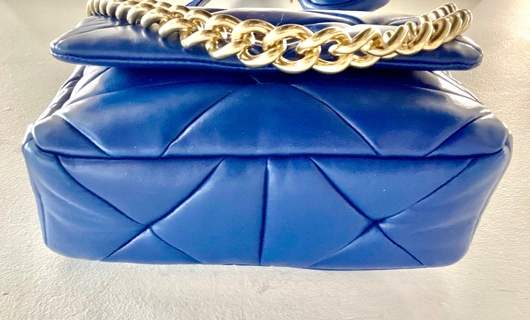 PRADA SYSTEM NAPPA LEATHER PATCHWORK BAG