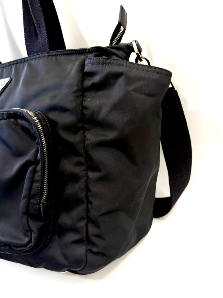PRADA TESSUTO RE-NYLON VELA BABY DIAPER BAG