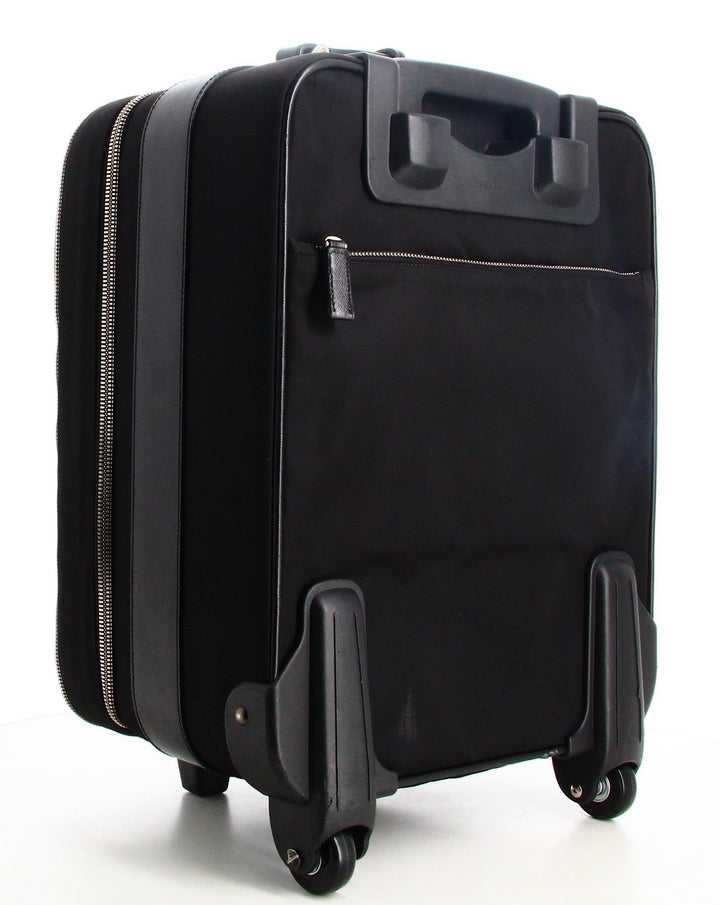 PRADA TESSUTO SAFFIANO TIMMED LUGGAGE