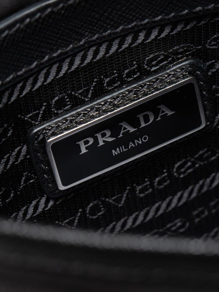 PRADA TESSUTO RE-NYLON BUCKLE MESSENGER BAG