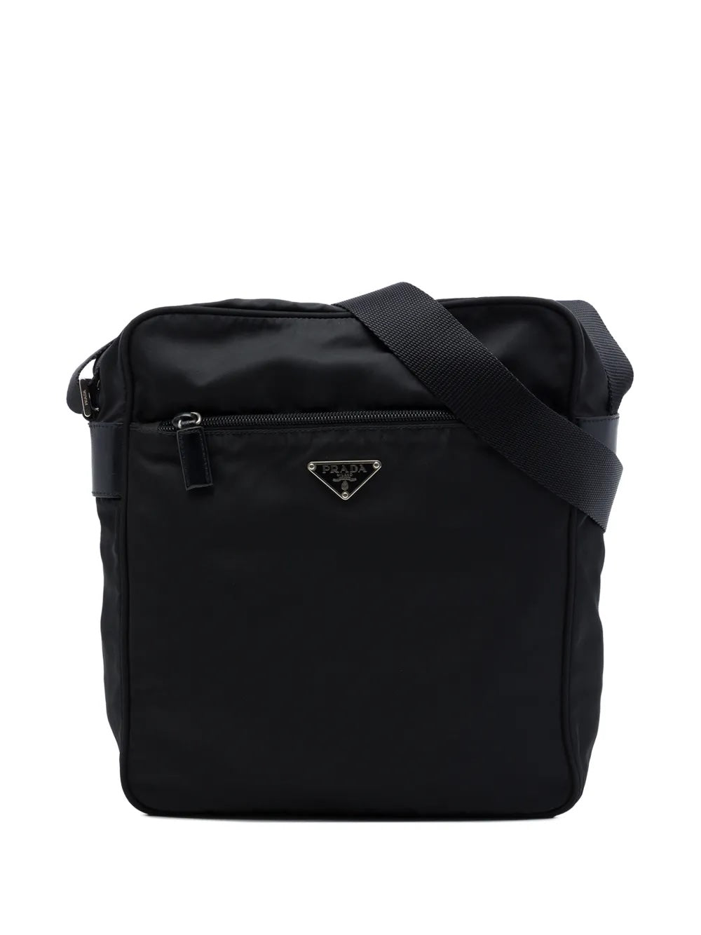 PRADA TESSUTO RE-NYLON BUCKLE MESSENGER BAG