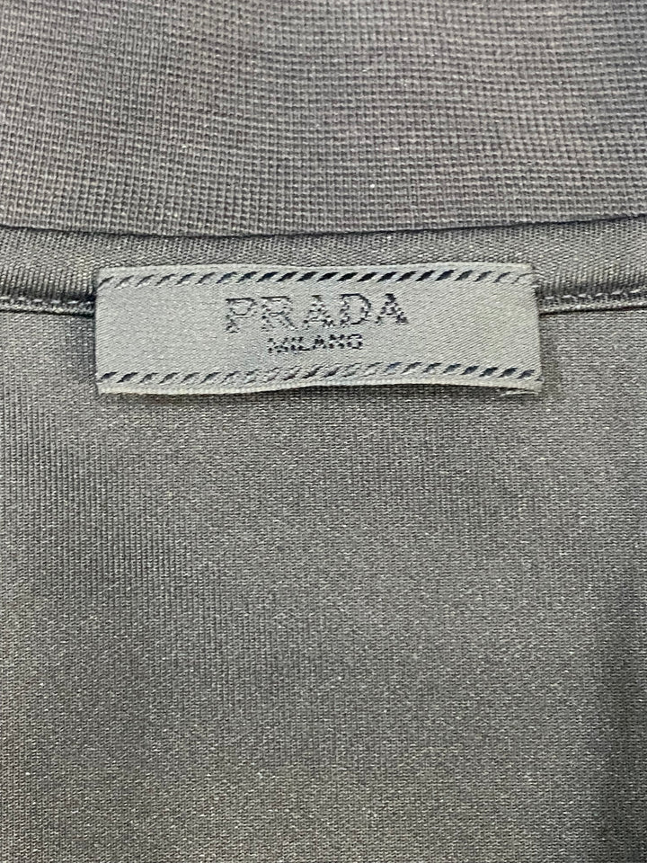 PRADA LINEA ROSSA LOGO ZIP TRACK JACKET