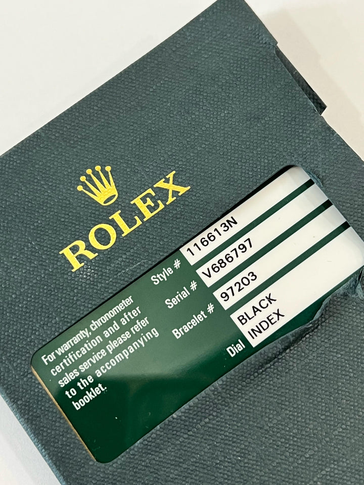 ROLEX SUBMARINER DATE STAINLESS STEEL &amp; 18K GOLD 41MM WATCH
