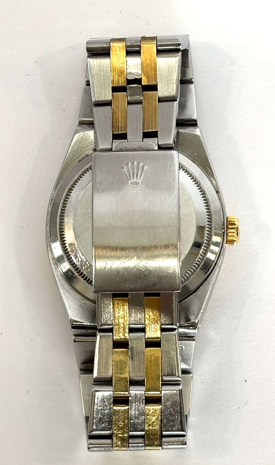 ROLEX DATEJUST 17013 18K &amp; STEEL 36MM QUARTZ WATCH
