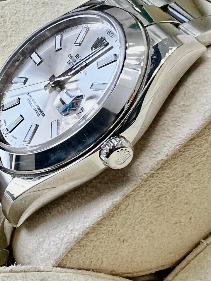 ROLEX DATEJUST 41MM STAINLESS STEEL 126300 WATCH