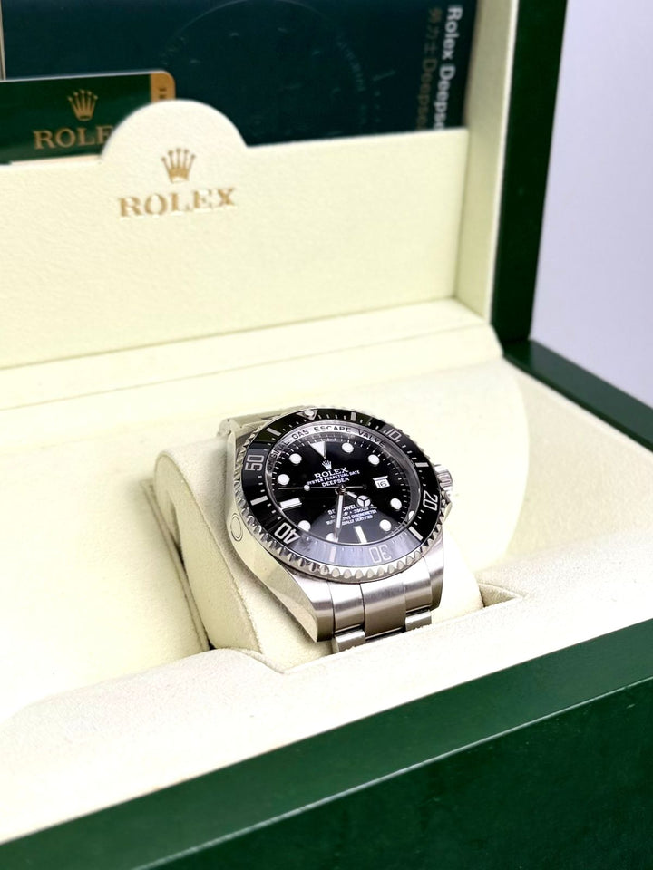 ROLEX DEEPSEA SEA- DWELLER 44MM STAINLESS STEEL WATCH