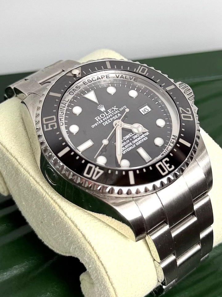 ROLEX DEEPSEA SEA- DWELLER 44MM STAINLESS STEEL WATCH